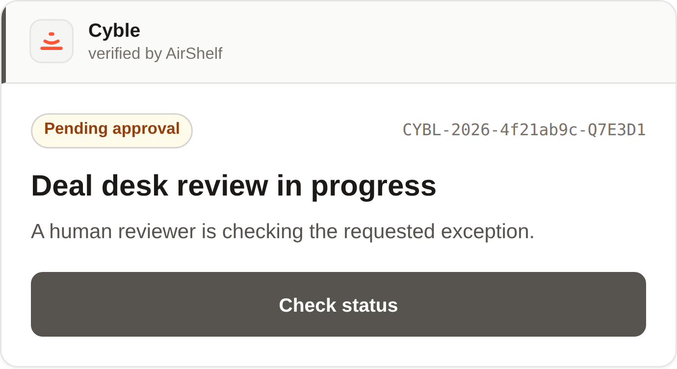 AirShelf screenshot